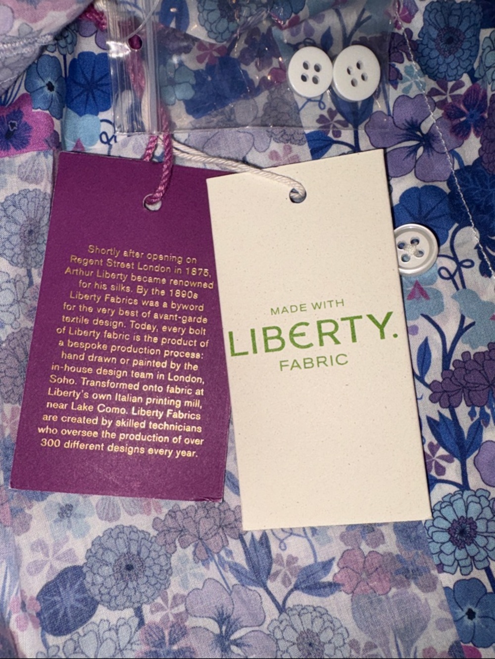 NWT J. Crew x Liberty of London blouse - Picture 6 of 7